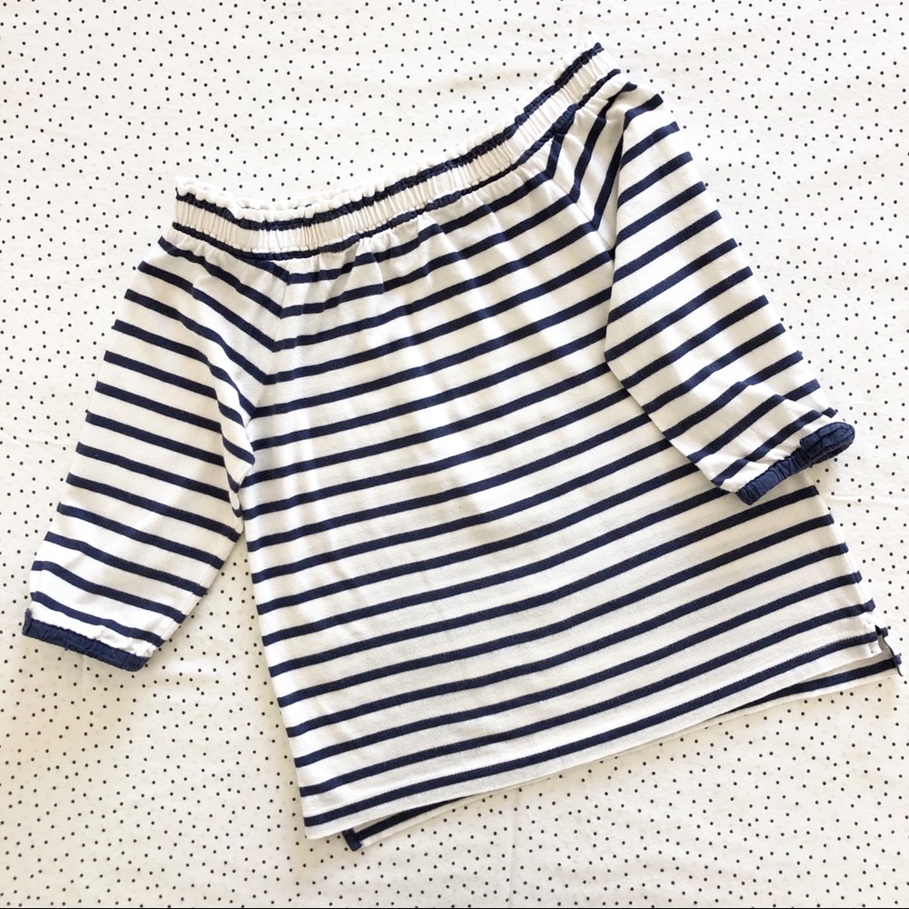 CrewCuts off the shoulder top Size 10 J.Crew